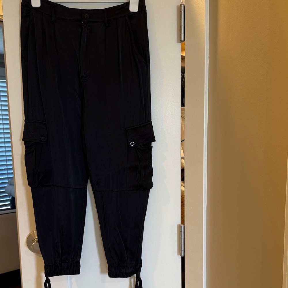 Women's Black Cargo Pants